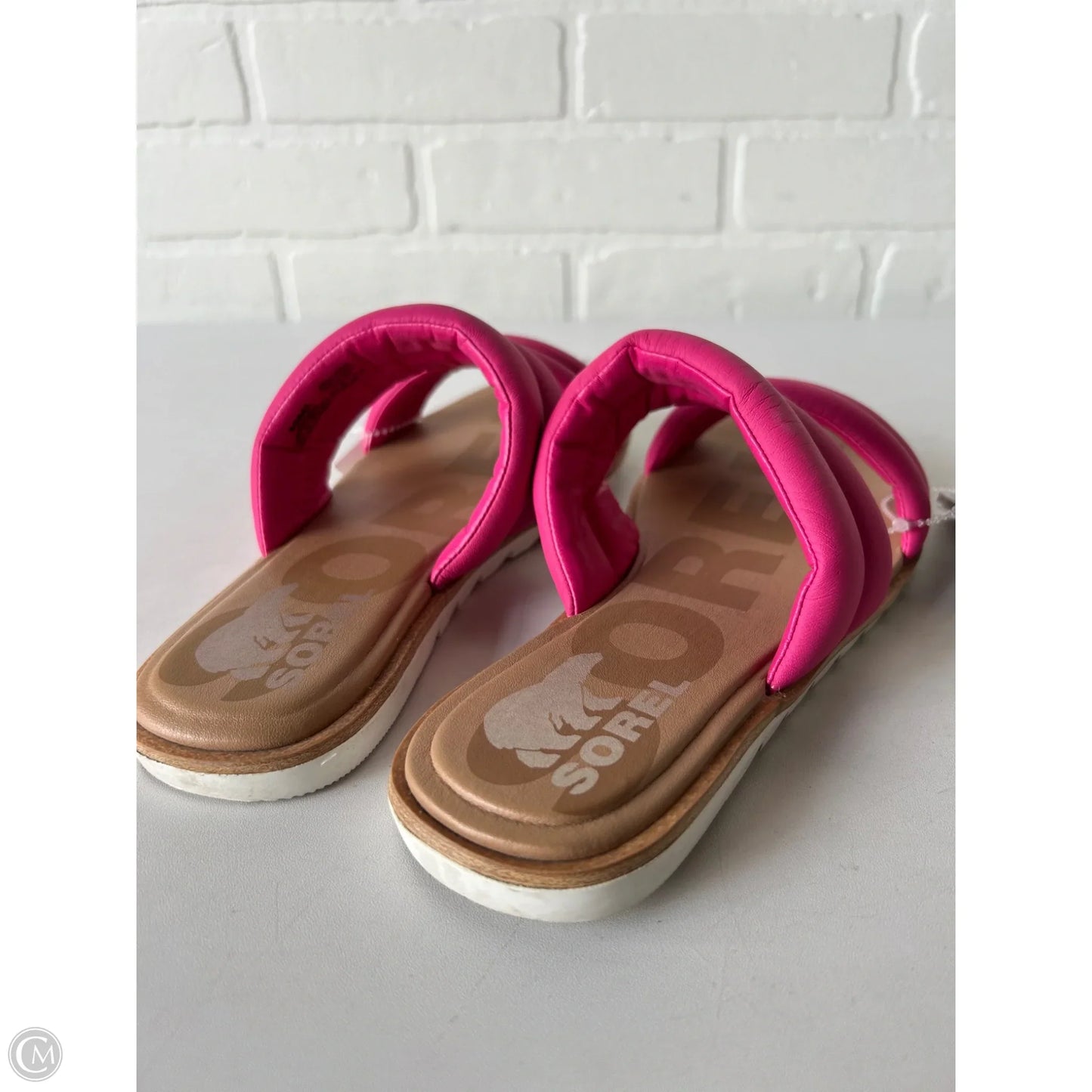 Sandals Flats By Sorel In Pink, Size: 6.5
