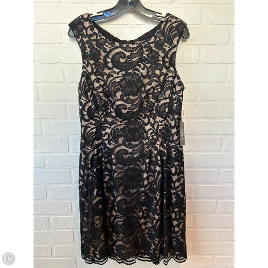 Dress Party Midi By Vince Camuto In Black, Size: L
