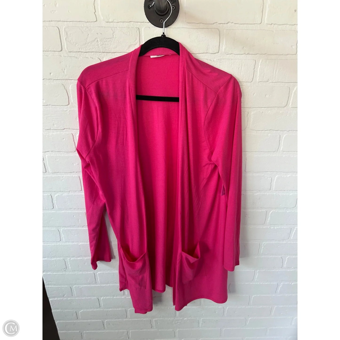 Cardigan By Zenana Outfitters In Pink, Size: Xl