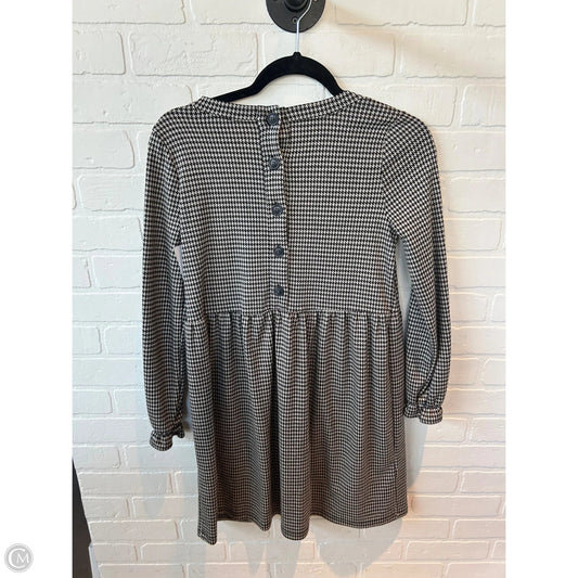 Dress Casual Short By Loft In Black & Cream, Size: Xxs