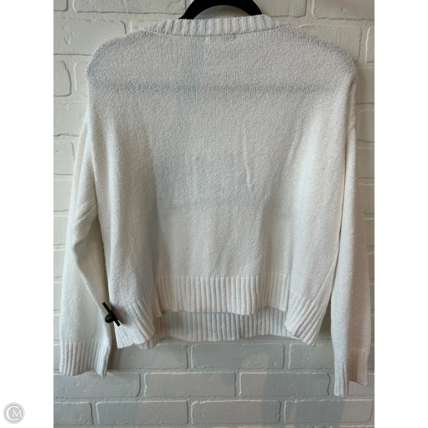Sweater By Z Supply In Blue & White, Size: M