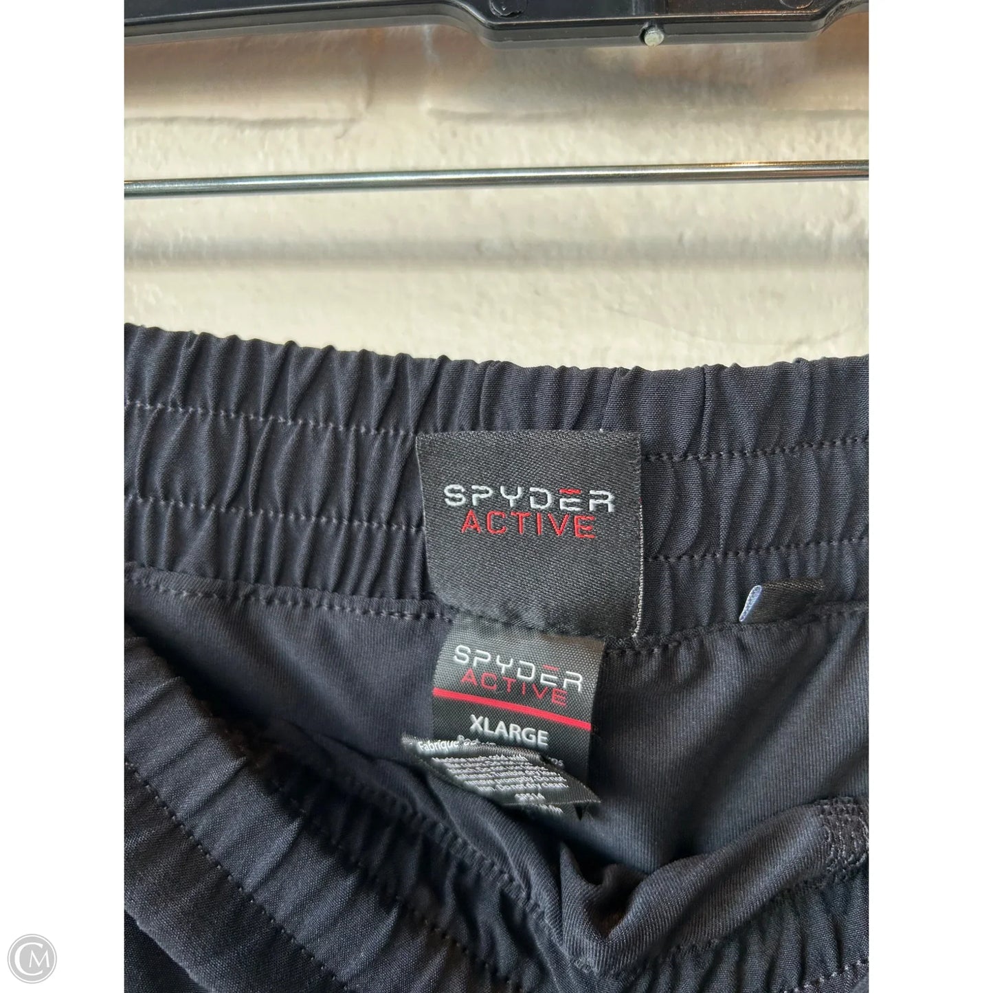 Athletic Shorts By Spyder In Black, Size: 16