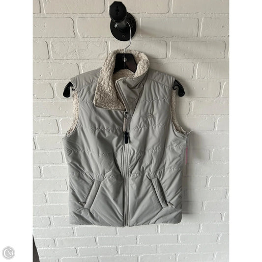 Vest Puffer & Quilted By The North Face In Grey, Size: S