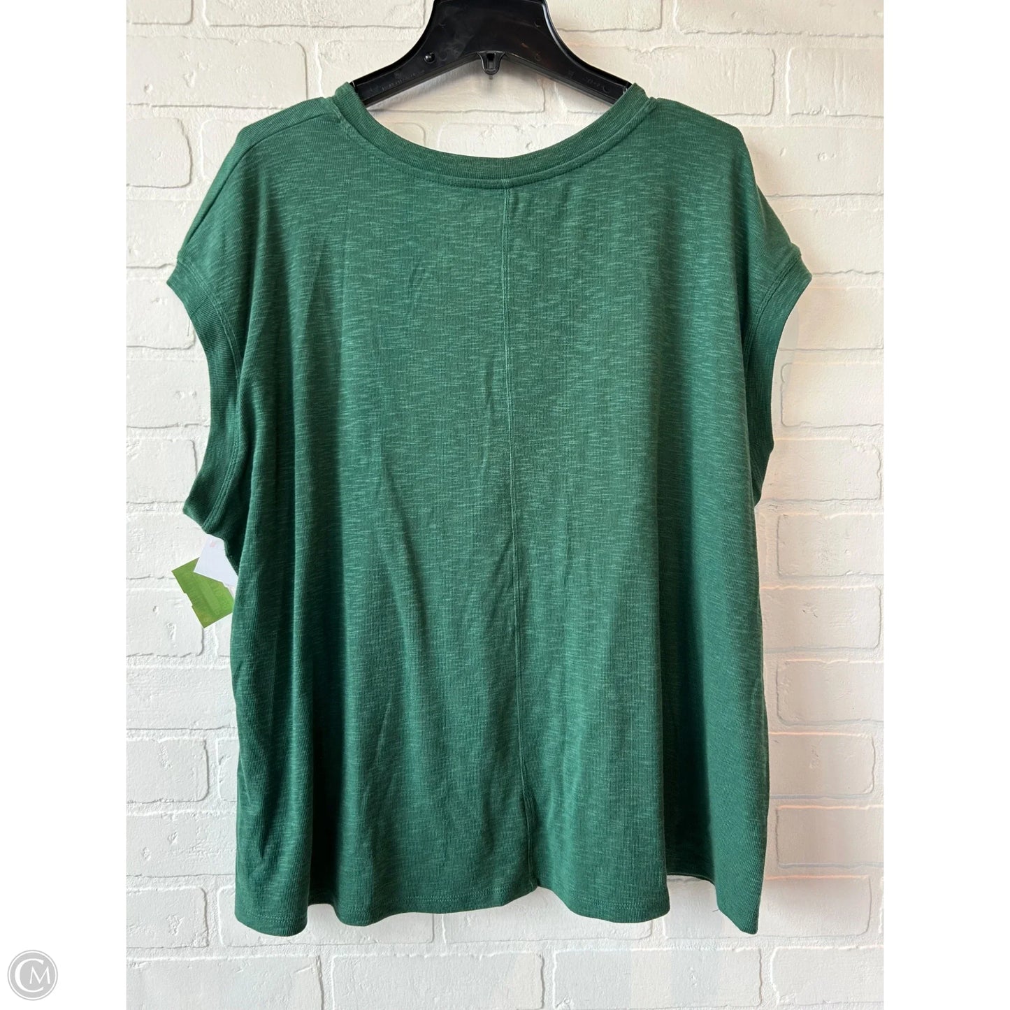 Top Sleeveless By Lane Bryant In Green, Size: 3x