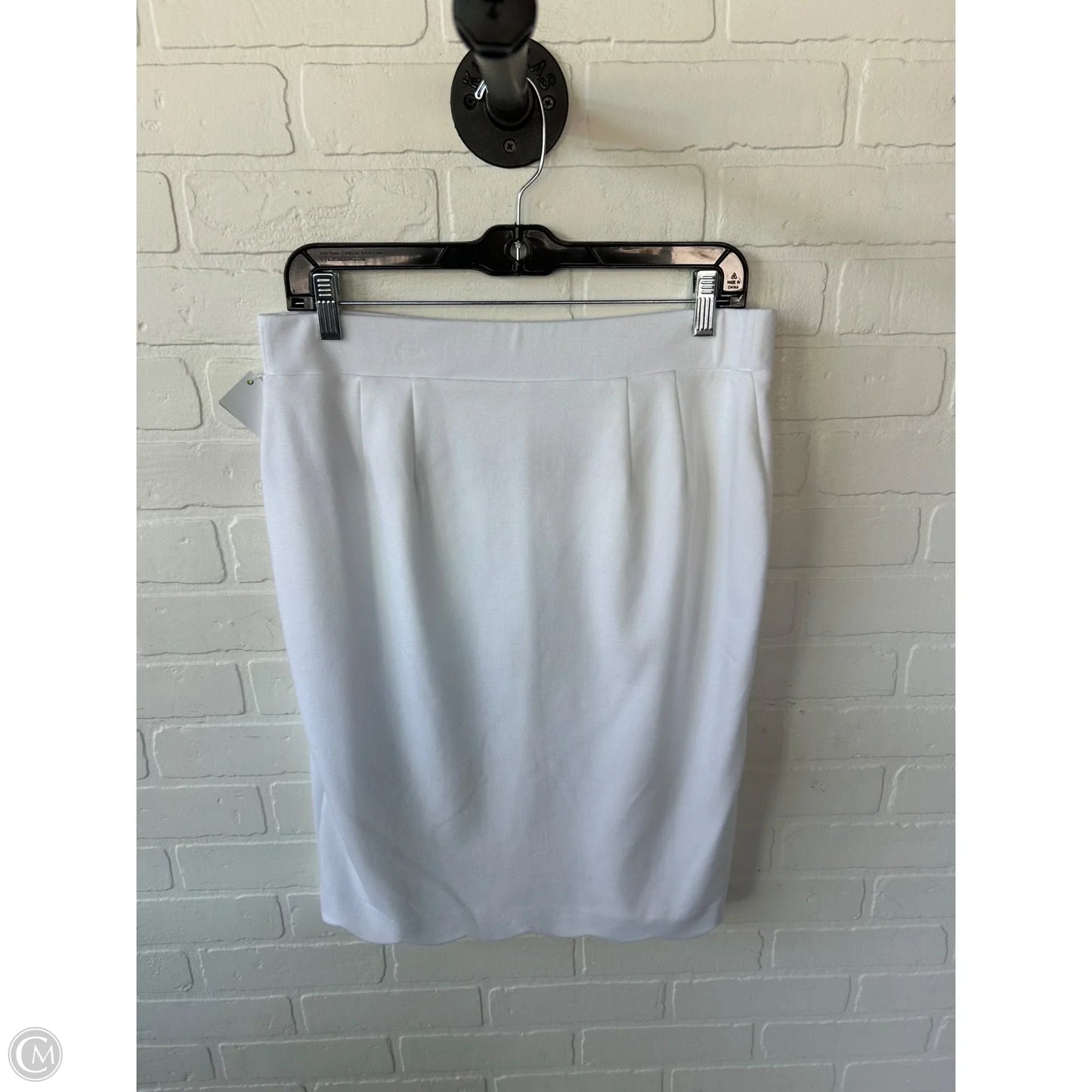 Skirt Midi By Elle In White, Size: 8