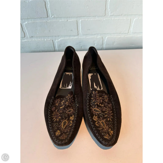 Shoes Designer By Stuart Weitzman In Brown, Size: 8.5
