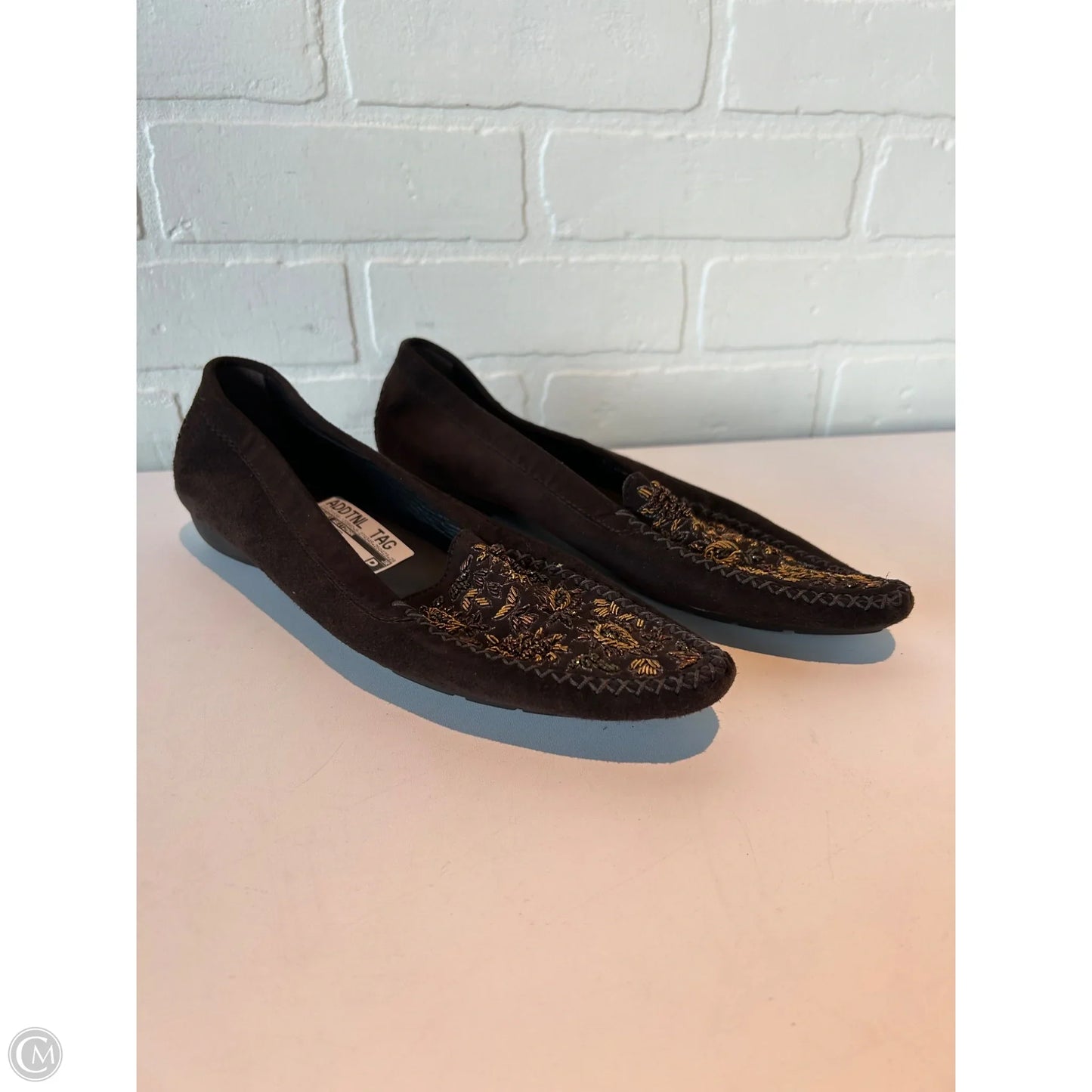 Shoes Designer By Stuart Weitzman In Brown, Size: 8.5