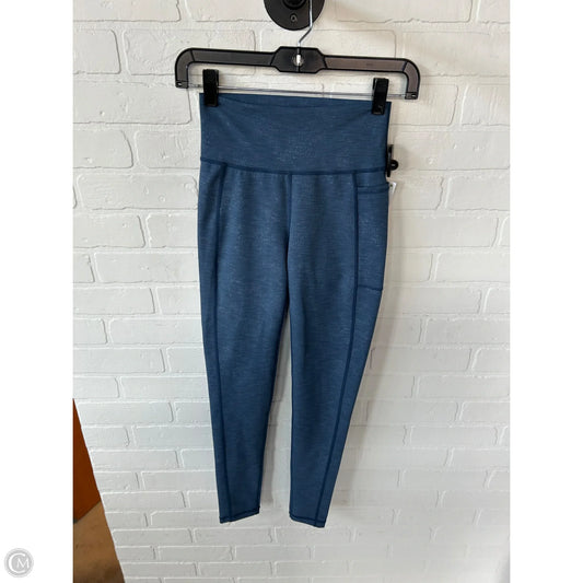 Athletic Leggings By Sweaty Betty In Blue, Size: 0
