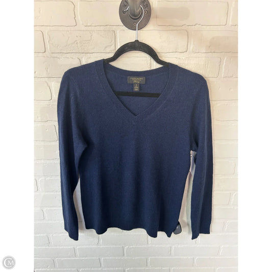 Sweater Cashmere By Charter Club In Blue, Size: M