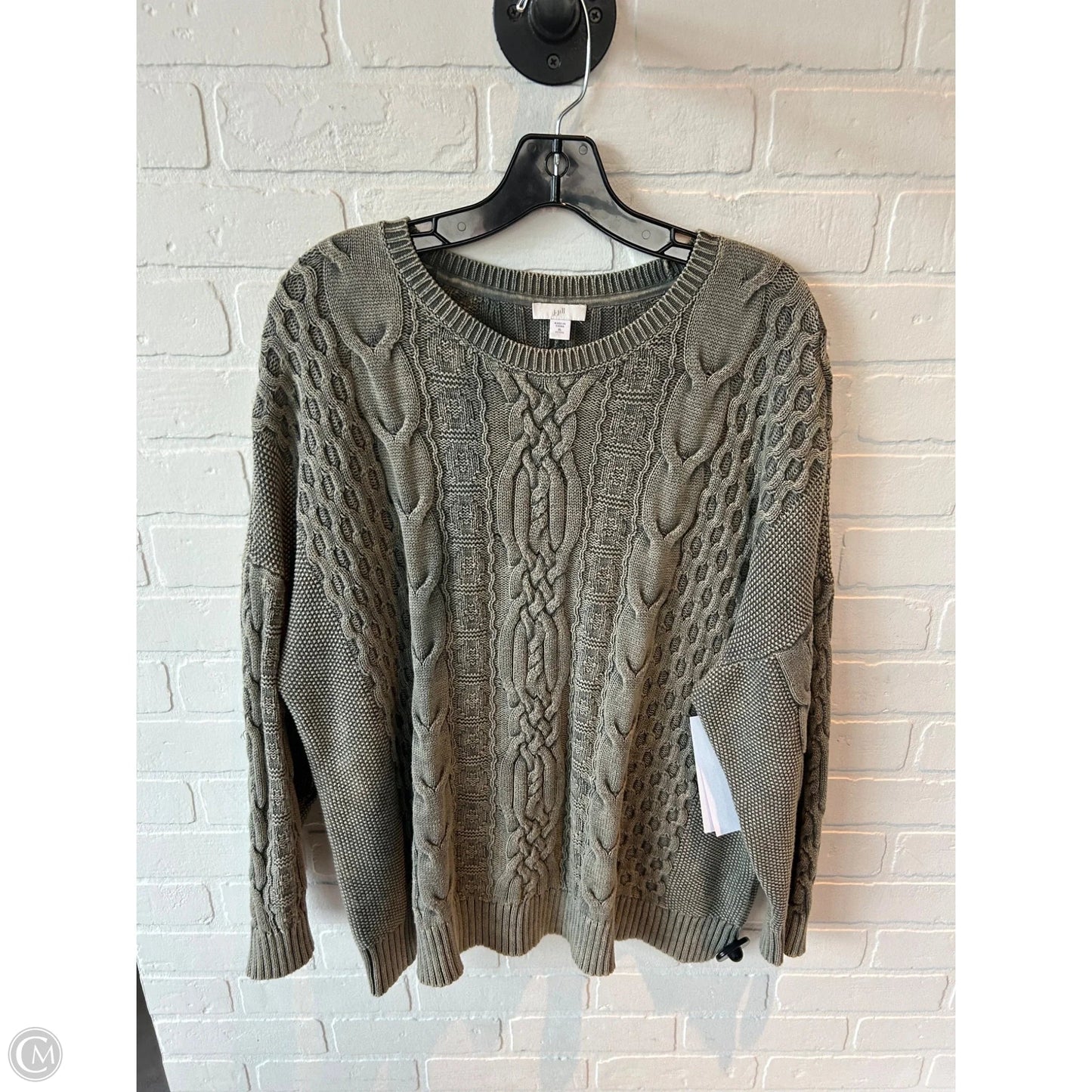Sweater By J. Jill In Green, Size: Xlp