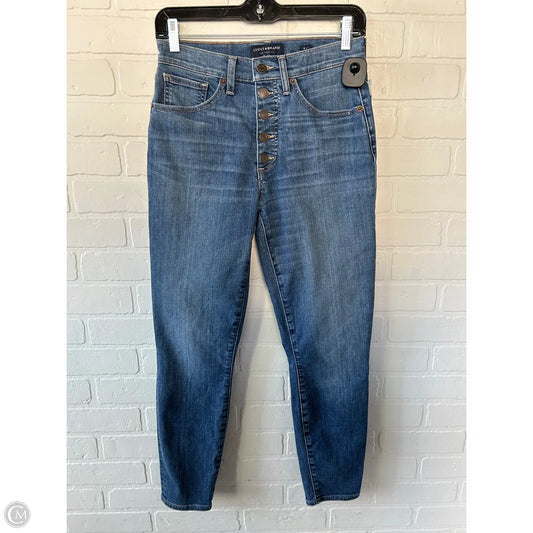 Jeans Skinny By Lucky Brand In Blue Denim, Size: 6