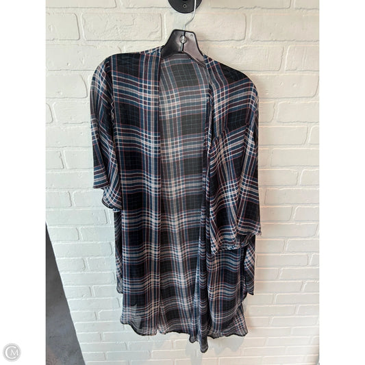 Kimono By Torrid In Black & Blue, Size: 2x