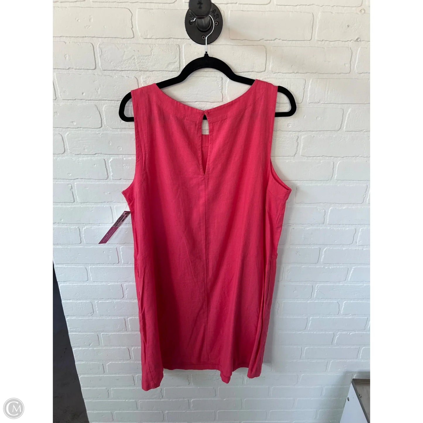 Dress Casual Short By A New Day In Pink, Size: Xxl