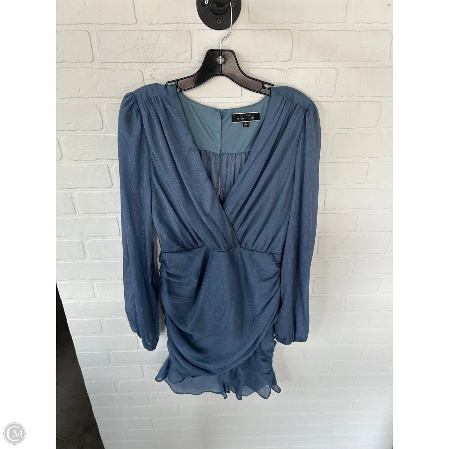 Dress Party Short By Cmc In Blue, Size: L