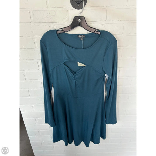 Dress Casual Short By Lily Rose In Blue, Size: L