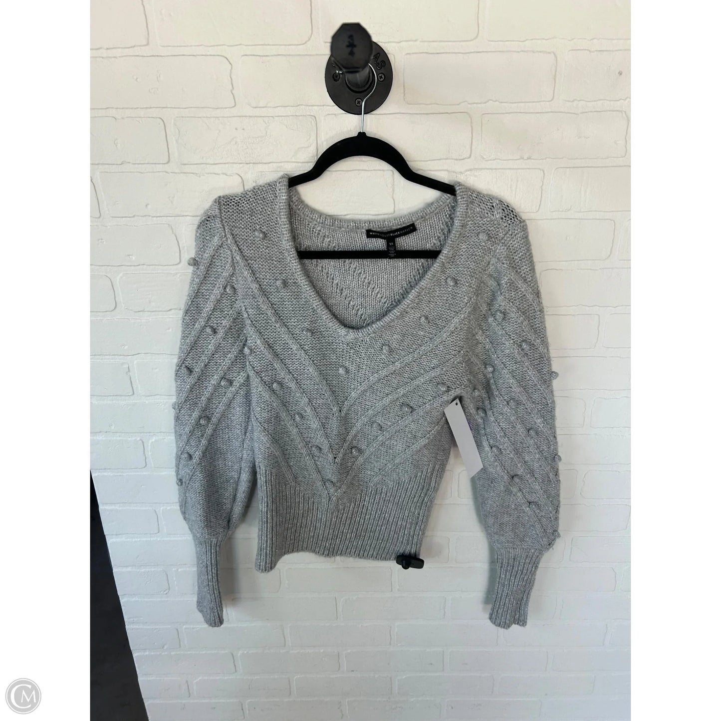 Sweater By White House Black Market In Grey, Size: Xs