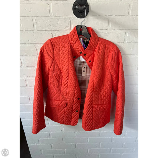 Jacket Puffer & Quilted By Talbots In Orange, Size: Sp