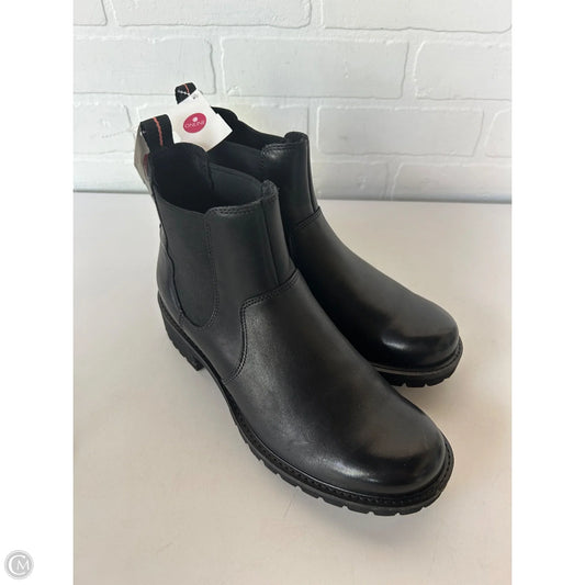 Boots Ankle Flats By Ecco In Black, Size: 8