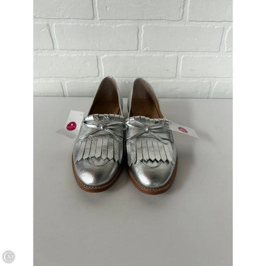 Shoes Flats By Talbots In Silver, Size: 7