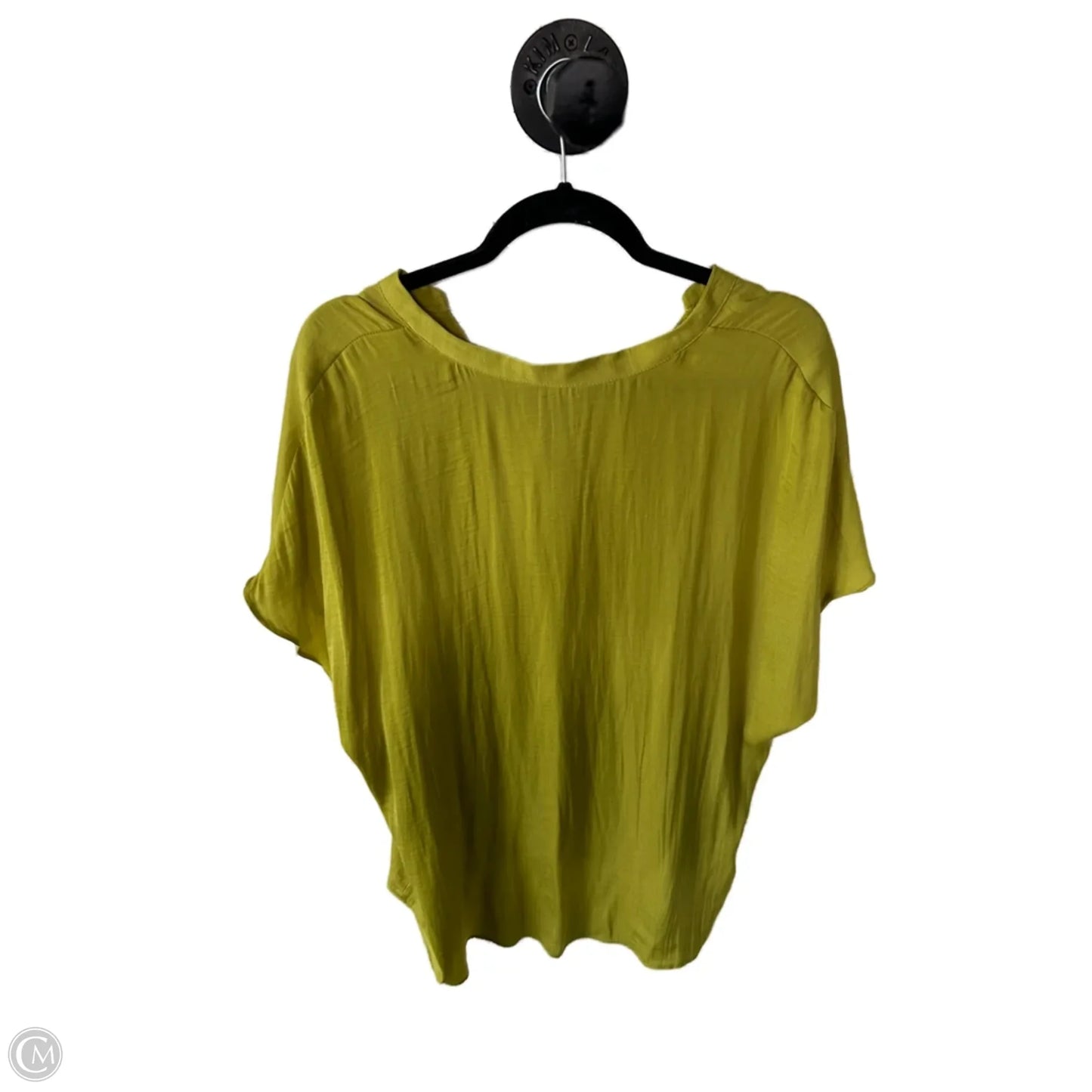 Top Short Sleeve By Rachel Roy In Green, Size: Xl