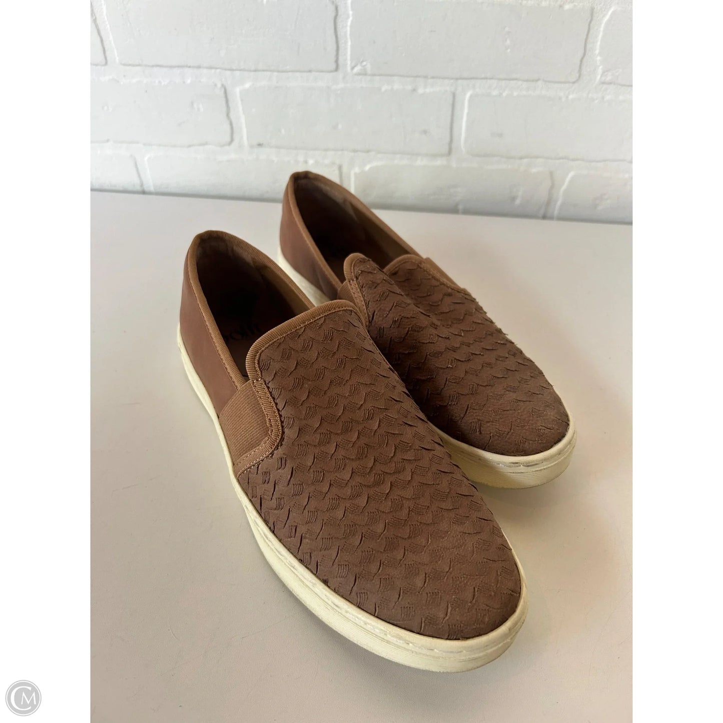 Shoes Flats By Sofft In Brown, Size: 8.5