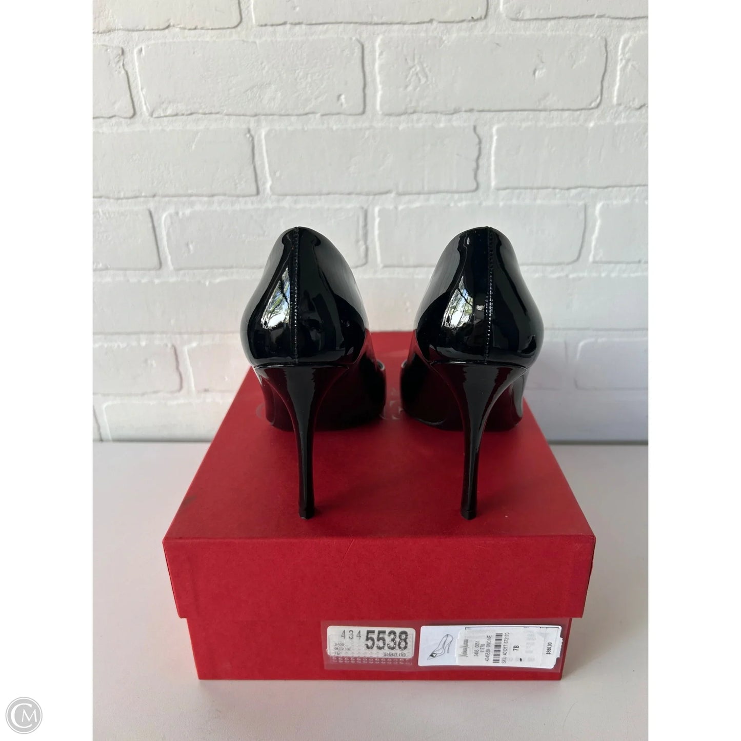 Shoes Luxury Designer By Valentino-garavani In Black, Size: 7