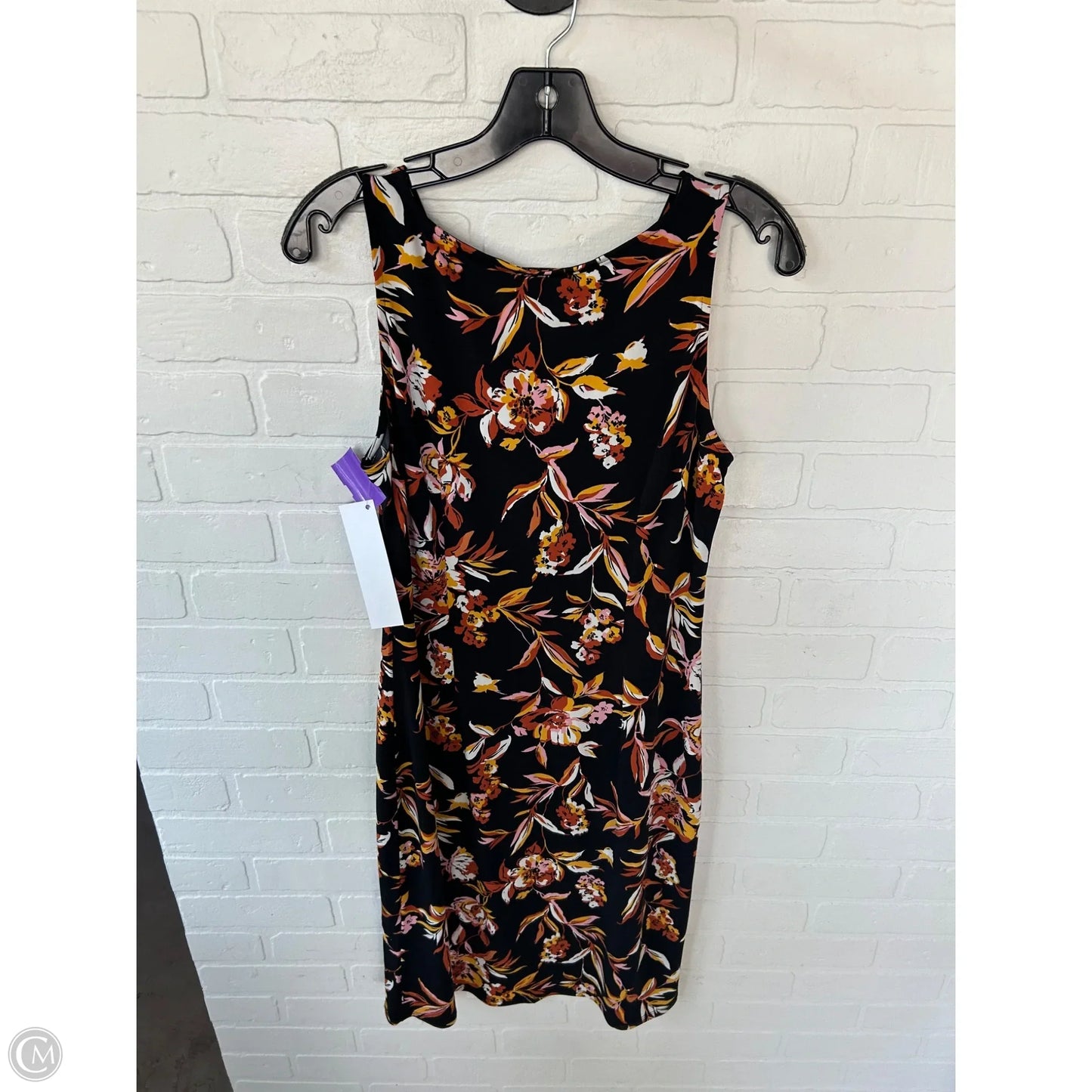 Dress Casual Midi By White House Black Market In Black, Size: M