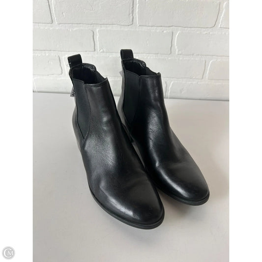 Boots Ankle Flats By Steve Madden In Black, Size: 8