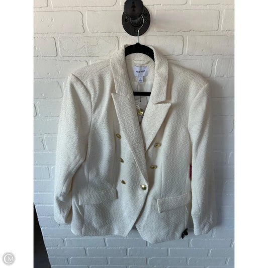 Blazer By Nine West In Cream, Size: L