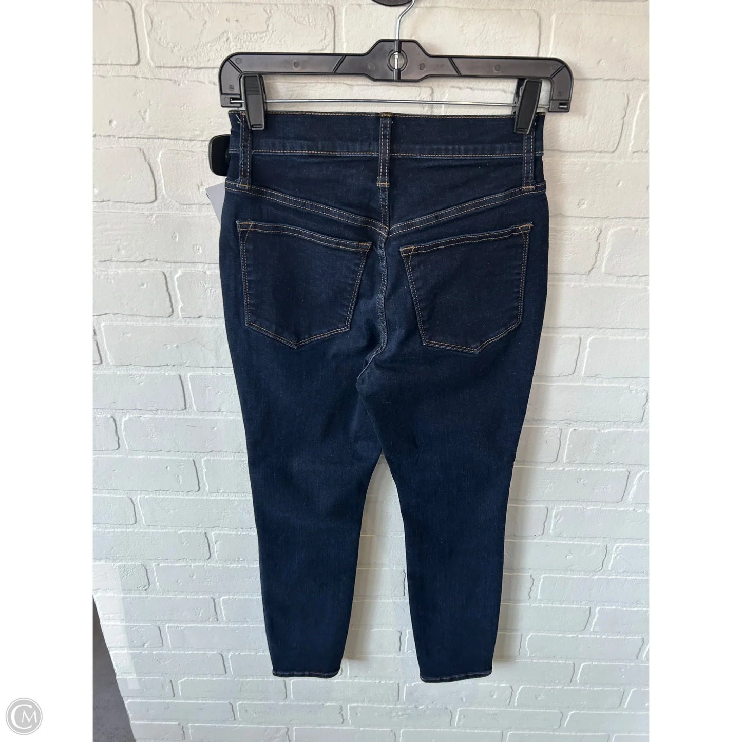 Jeans Skinny By J. Crew In Blue Denim, Size: 2p