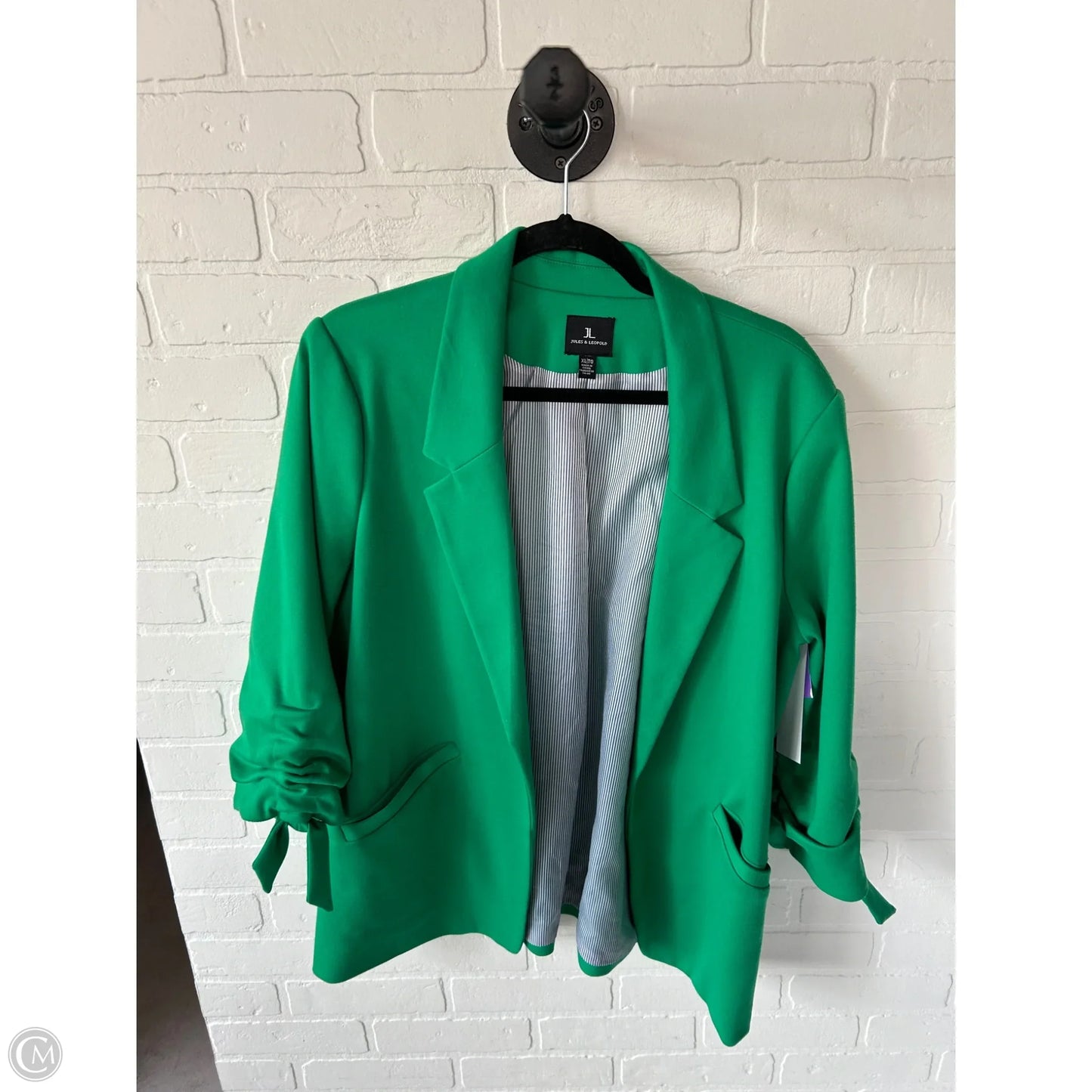 Blazer By Jules & Leopold In Green, Size: Xl