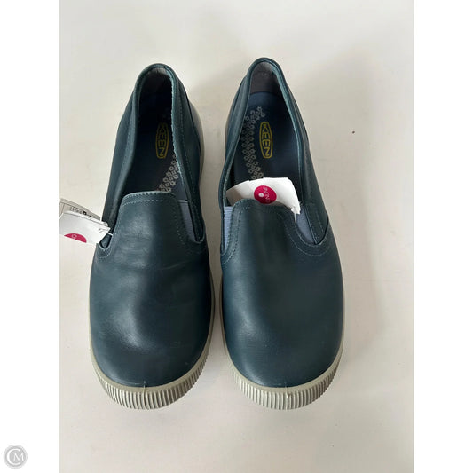 Shoes Flats By Keen In Blue, Size: 9
