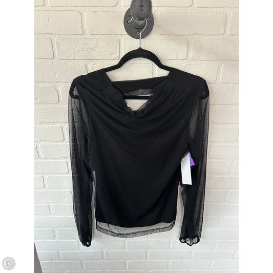 Top Long Sleeve By Sanctuary In Black, Size: M