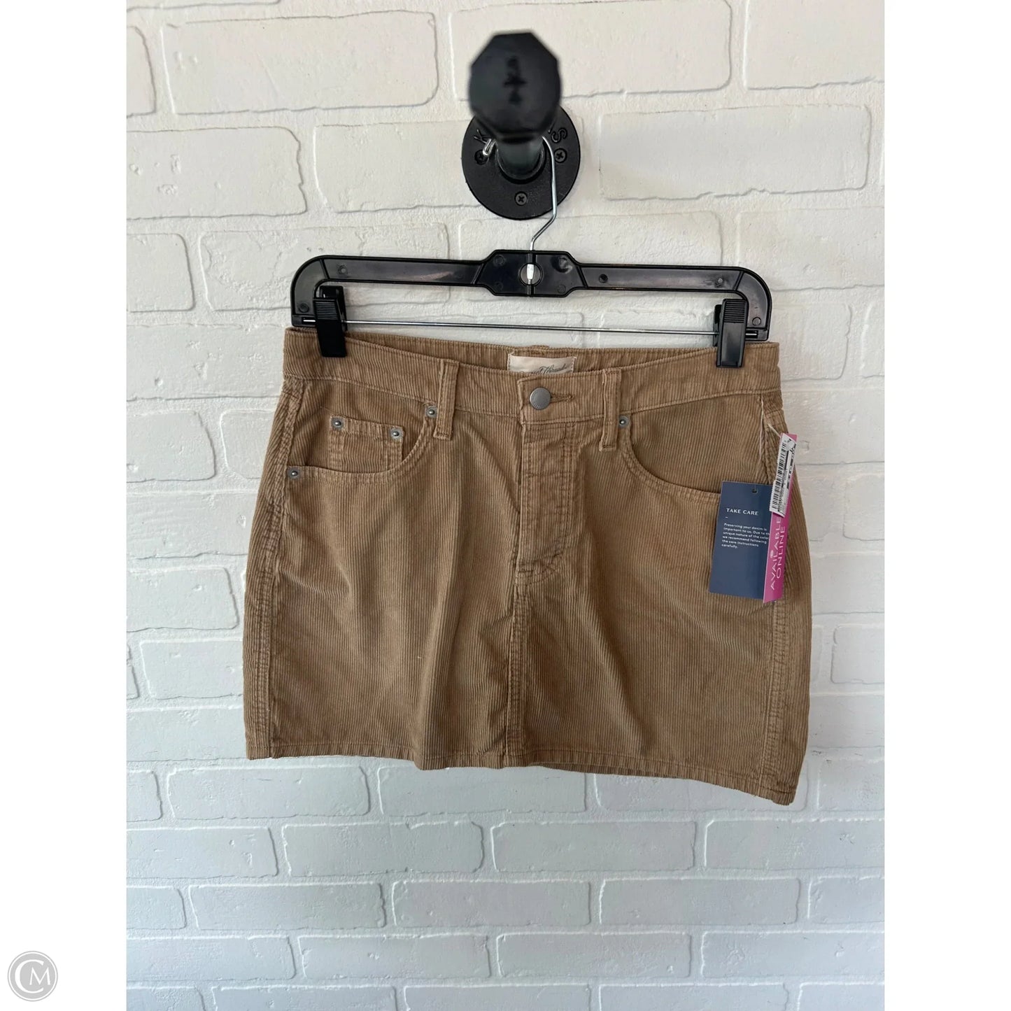 Skirt Mini & Short By Universal Thread In Tan, Size: 2