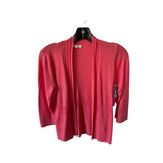 Sweater Cardigan By Maurices In Coral, Size: Xs