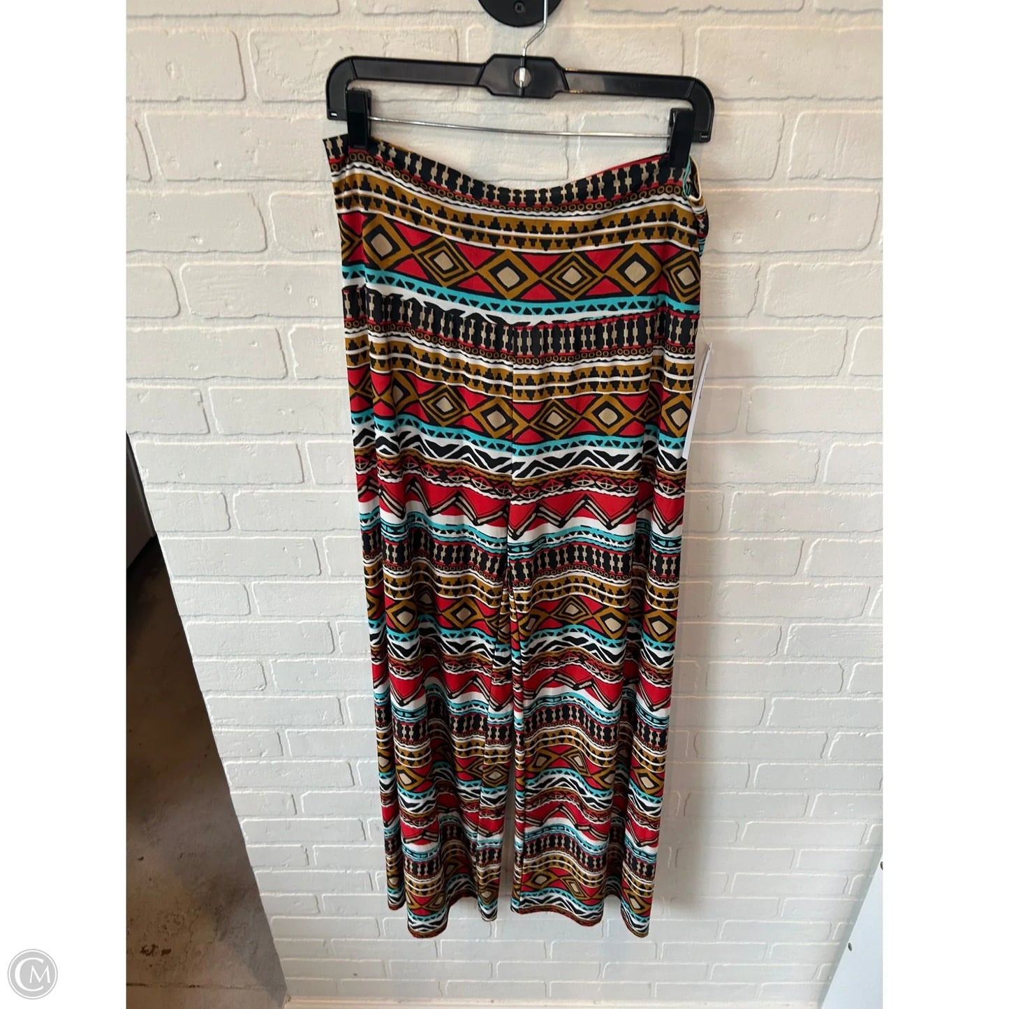 Pants Wide Leg By Clothes Mentor In Black & Red, Size: 14