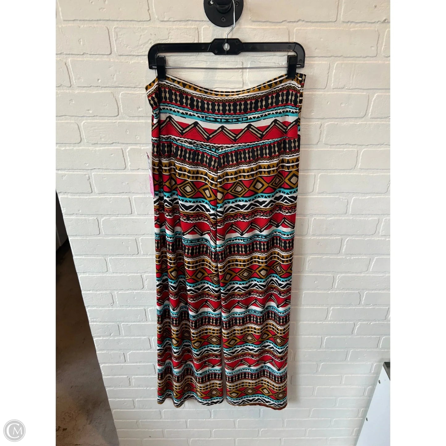 Pants Wide Leg By Clothes Mentor In Black & Red, Size: 14