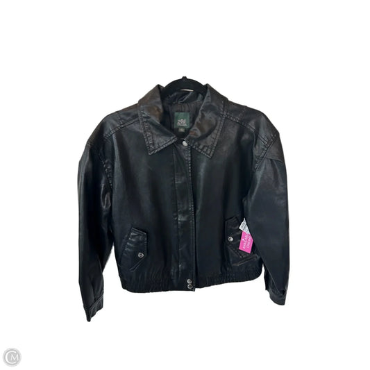 Jacket Moto By Wild Fable In Black, Size: S