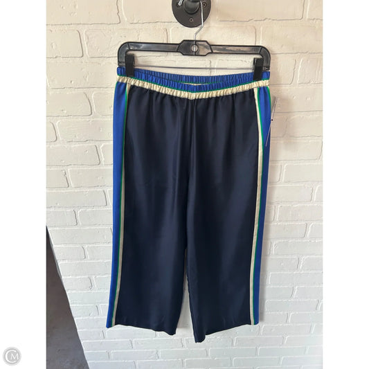 Pants Cropped By Elevenses In Navy, Size: 4