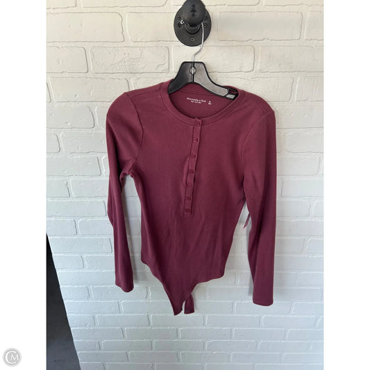 Bodysuit By Abercrombie And Fitch In Pink, Size: M