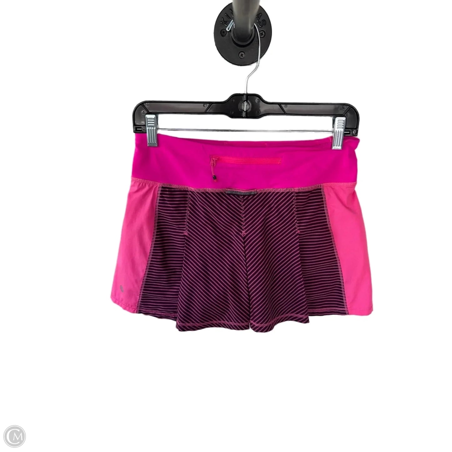 Athletic Skort By Lululemon In Pink, Size: 4