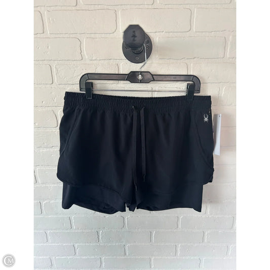 Athletic Shorts By Spyder In Black, Size: 14