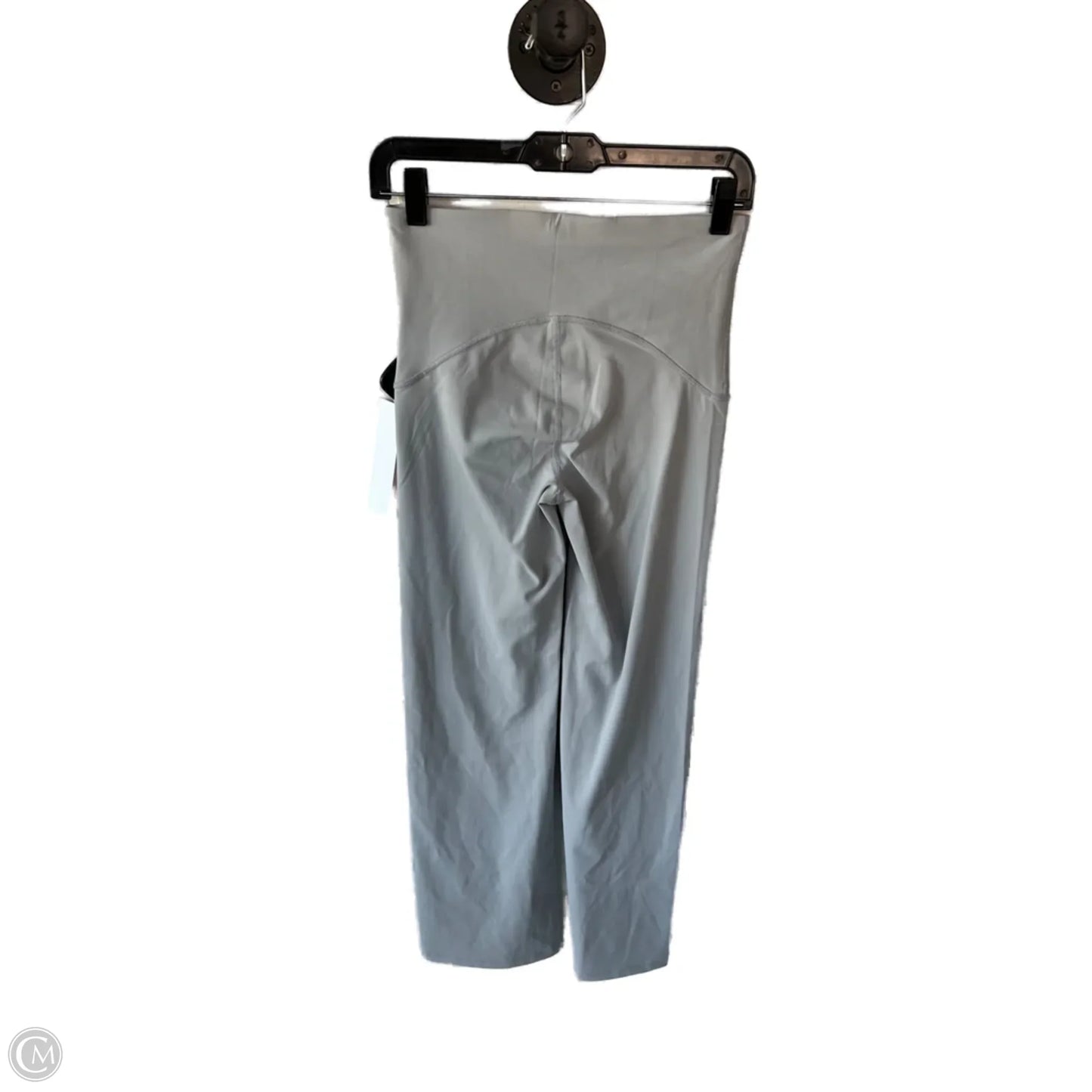 Athletic Leggings By Spanx In Grey, Size: 8
