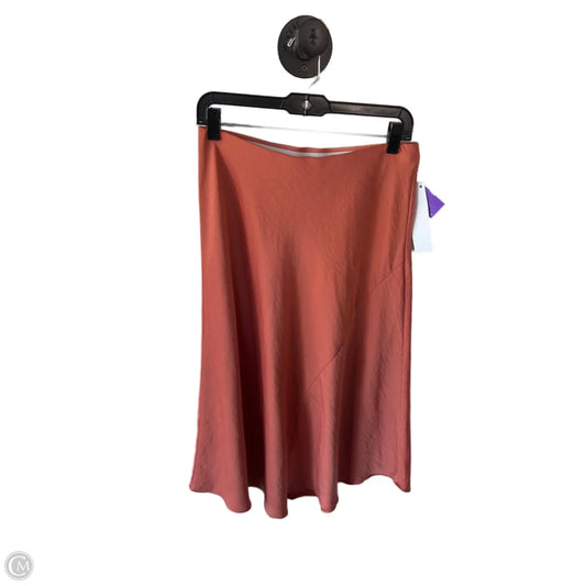 Skirt Maxi By A New Day In Orange, Size: 8