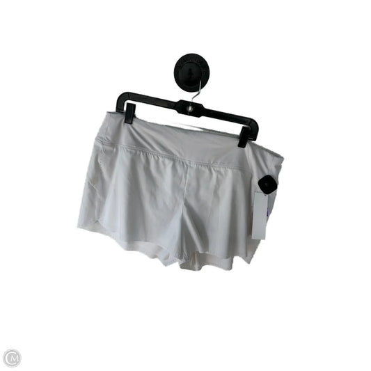 Athletic Shorts By Athleta In White, Size: 14