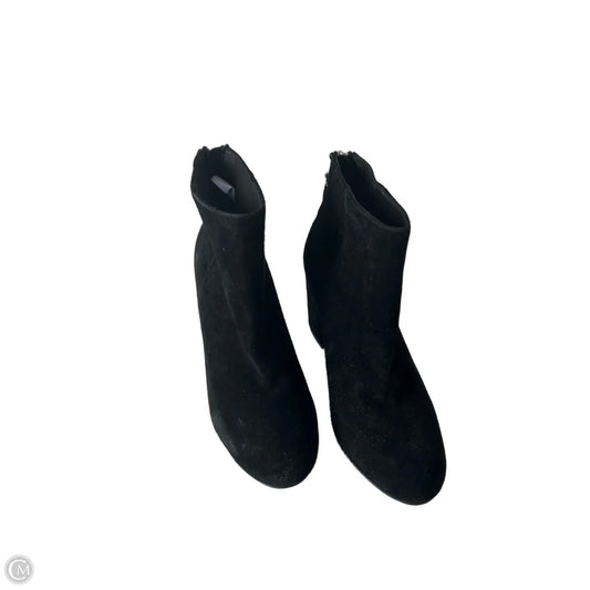 Boots Ankle Heels By Steve Madden In Black, Size: 7.5
