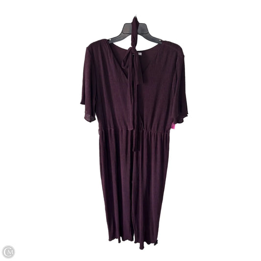 Jumpsuit By Maurices In Purple, Size: Xxl