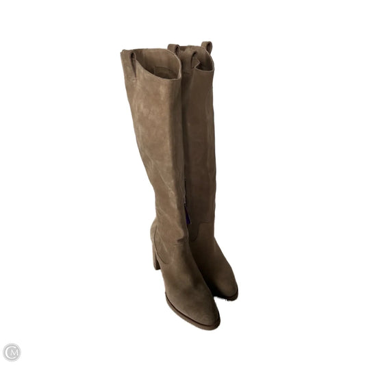 Boots Knee Heels By Dolce Vita In Tan, Size: 10