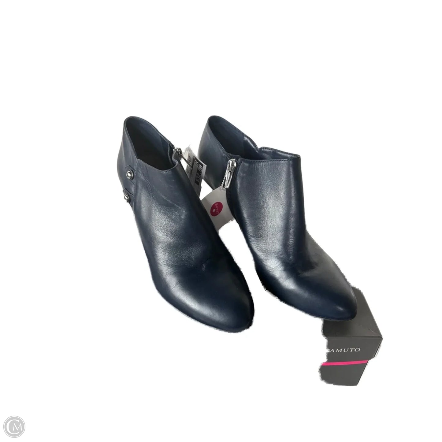 Boots Ankle Heels By Vince Camuto In Blue, Size: 10