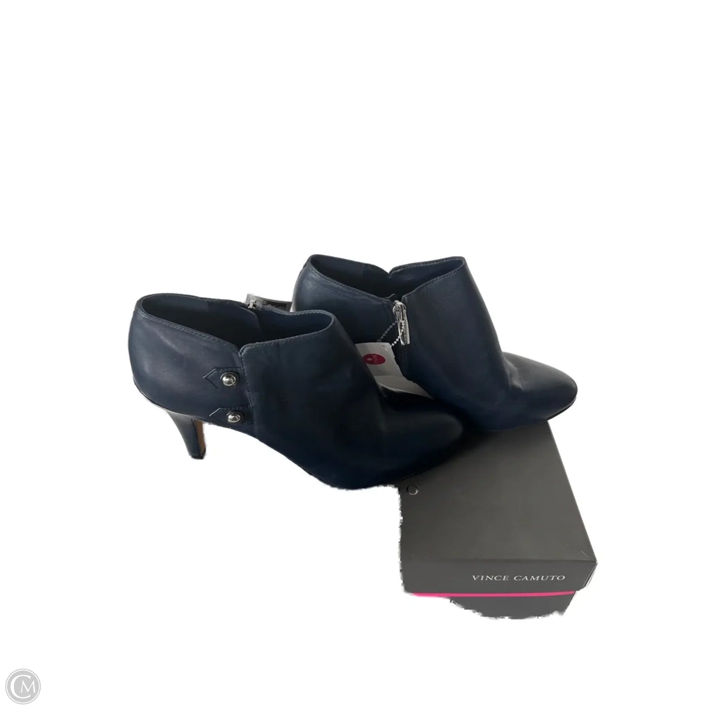 Boots Ankle Heels By Vince Camuto In Blue, Size: 10